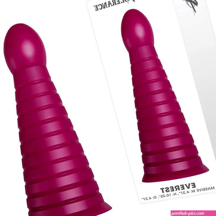 Everest MASSIVE 10 Inch Purple Butt Plug by Zero Tolerance