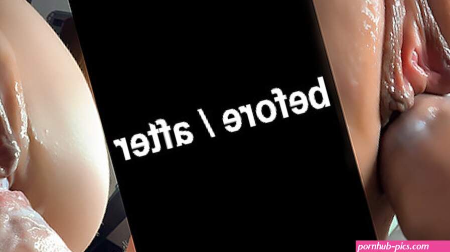 I cum on her pussy whip cream inside and cum again. From a dicks POV