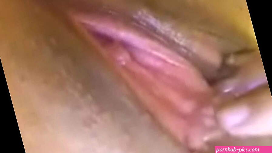making my pussy twitch by flicking my exposed clit