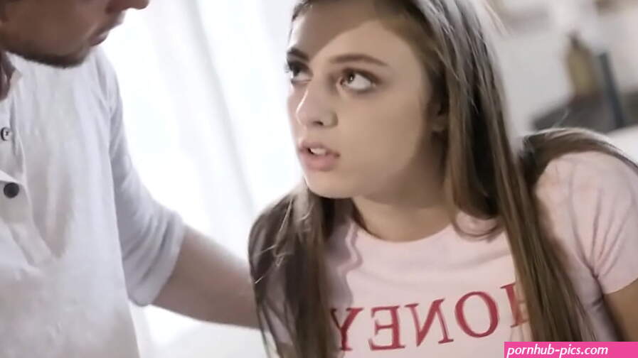 Cute teen step-sister banged rough by stepbro