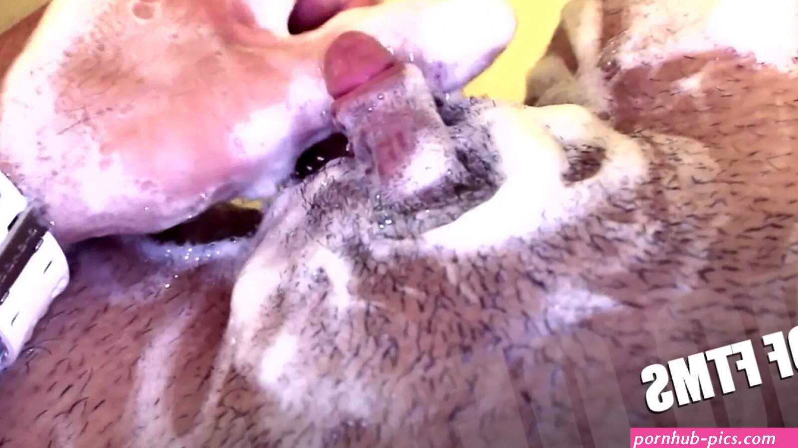 HD: FTM Transman Masturbates off his Humungous Hard-On and Squeals in Bathroom
