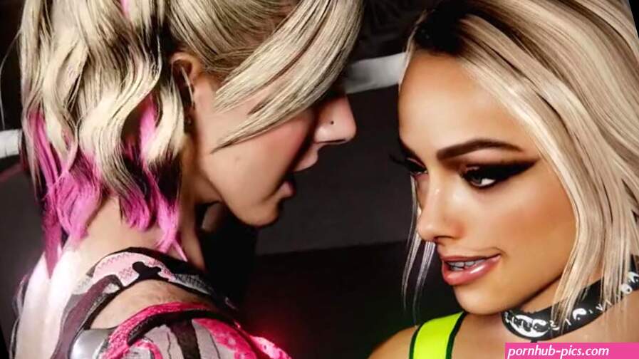 Alexa Bliss having flying fuck with Liv Morgan Finn Bannor WWE