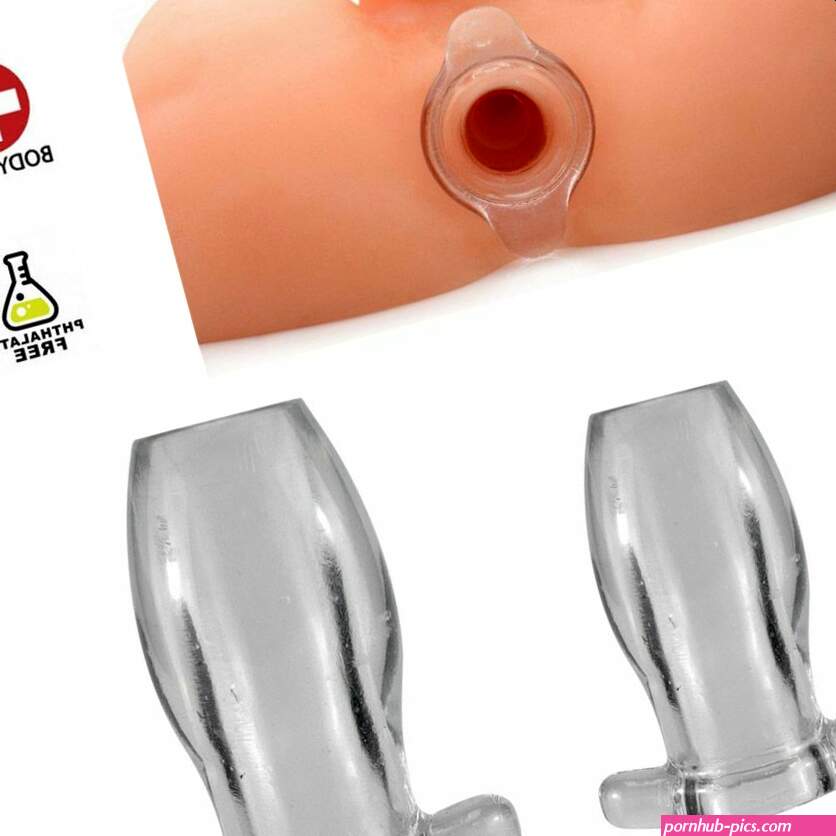 Butt Plug Flared Dildo Hollow Anal Sex Spreader Deep Access Tunnel Probe US