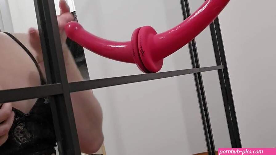 Boob job with my Dildo