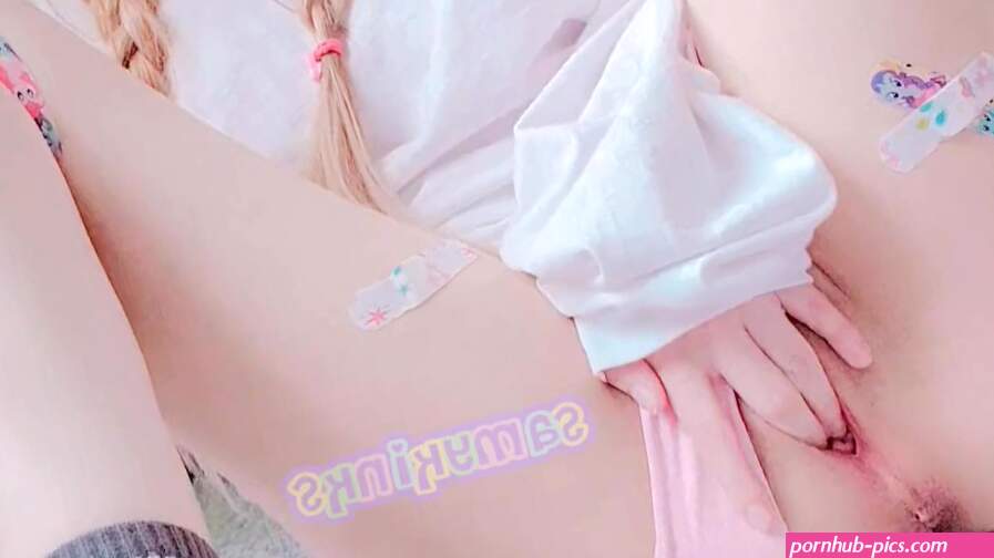 cute desperate teen finger fucks tight pink wet pussy after school