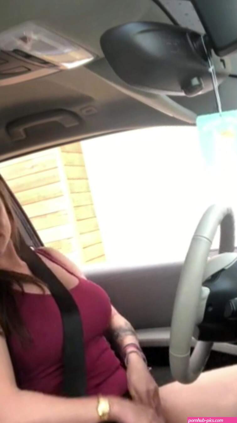 RISKY DRIVE THRU MASTURBATING 2