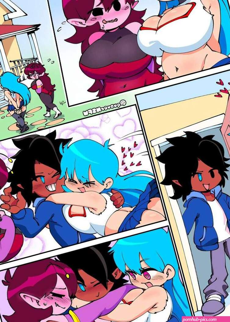 Porn comic Three Way Linkup. Friday Night Funkin. QuaverNSFW Sex comic sexy beauties were