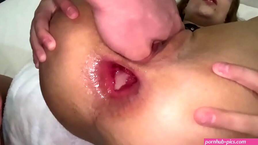 Fisting and fucked girl hard in the ass