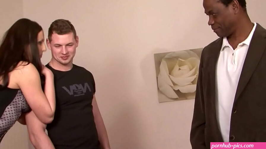 She loves getting fucked in the ass while her boyfriend watches