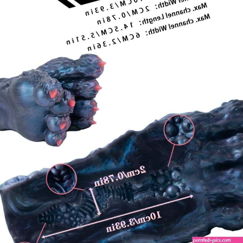 Dark Fantasy Beast Paw Silicone Pocket Pussy