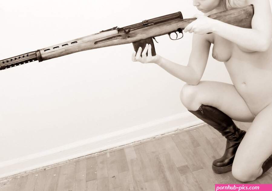 Naked Women Shooting Guns