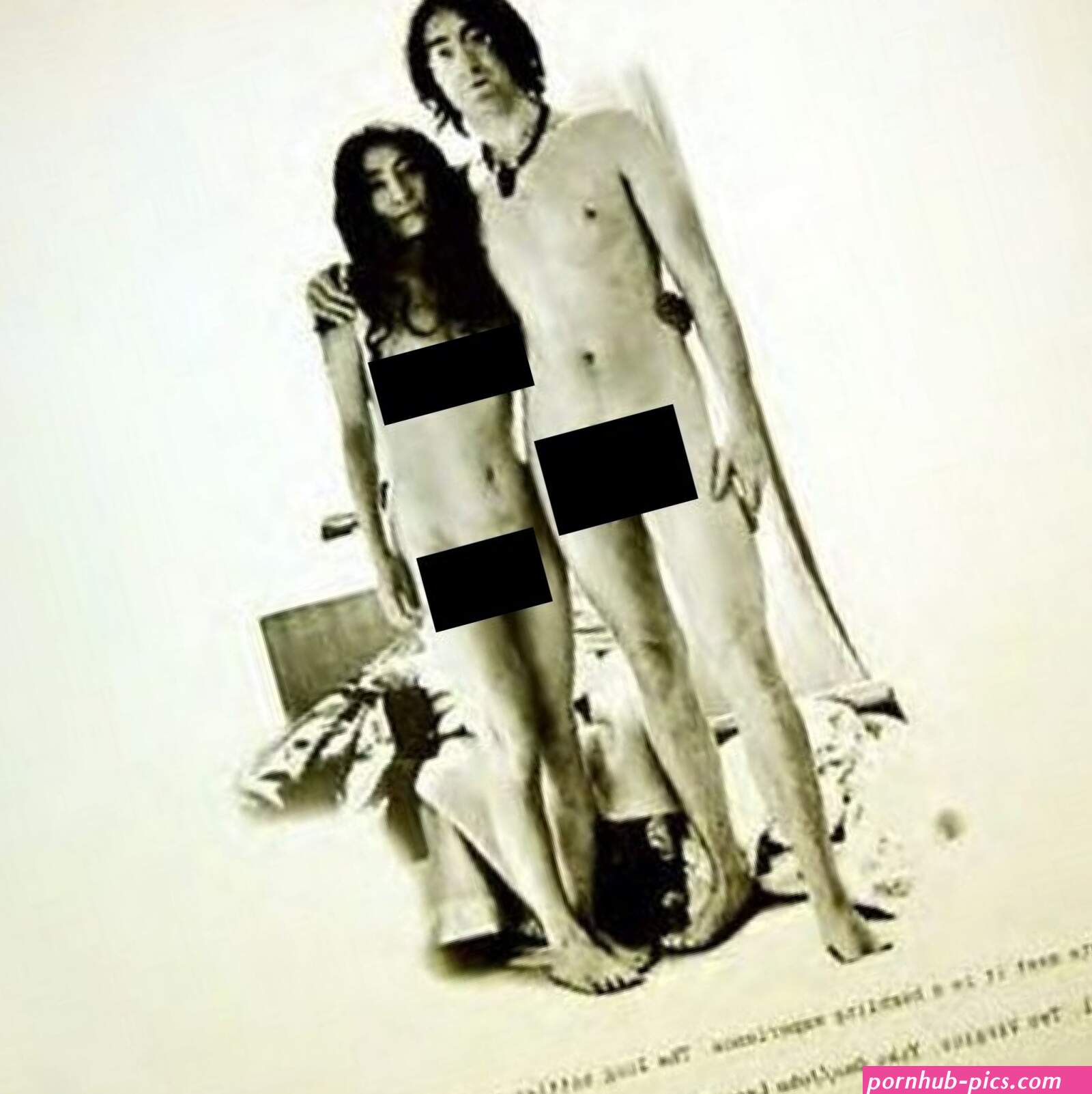 John Lennon and Yoko Onos Original Nude Vintage Album Photos Recovered From Loft To Be Auctioned for Nearly 1115 PHOTOS