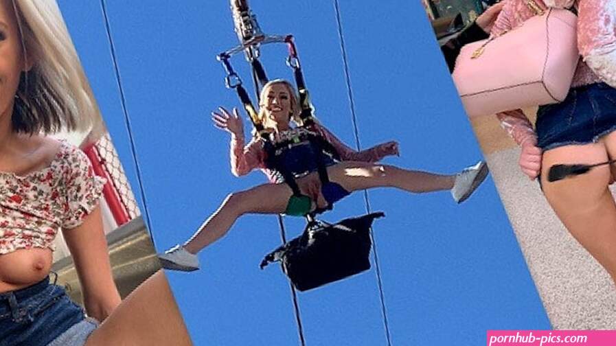 Blonde Sky Pierce Public Sex after Showing Pussy to Crowd POV