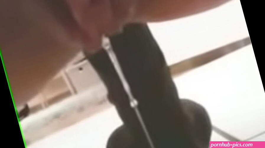 Black dildo vibration in the ass make pussy drool