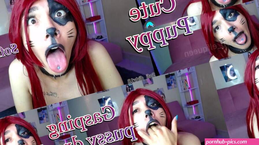 Cute Puppy Gasping Pussy Drool: Shemale Ladyboy Ladyboy Porn feat. Sofielfqueen