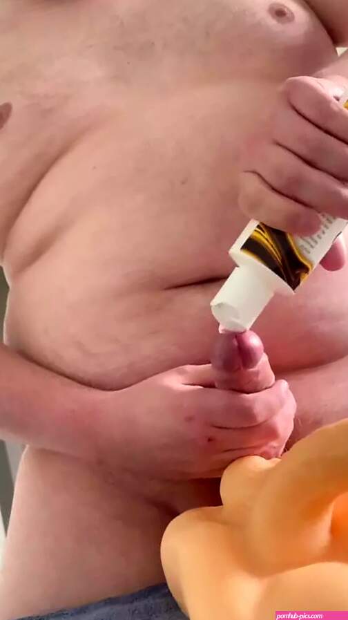 Gay POV Bottom Fucked on Table While Vaping: Amateur Porn feat. ChubbyHound