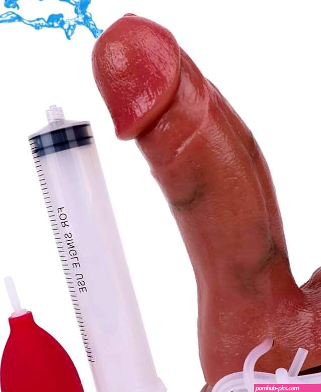: Realistic Squirting Dildo 2.16 Thick Ejaculating Silicone Dildo Adult Sex Toy