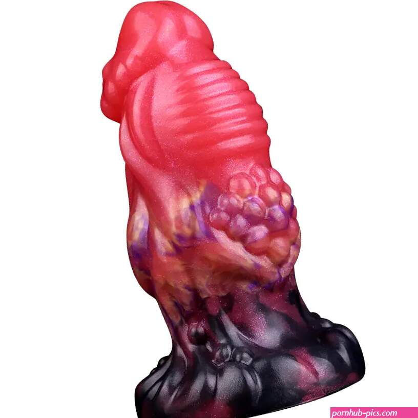 5.51in Fantasy Monster Thick Odd Dildo Silicone Soft Sex Toy For Clit