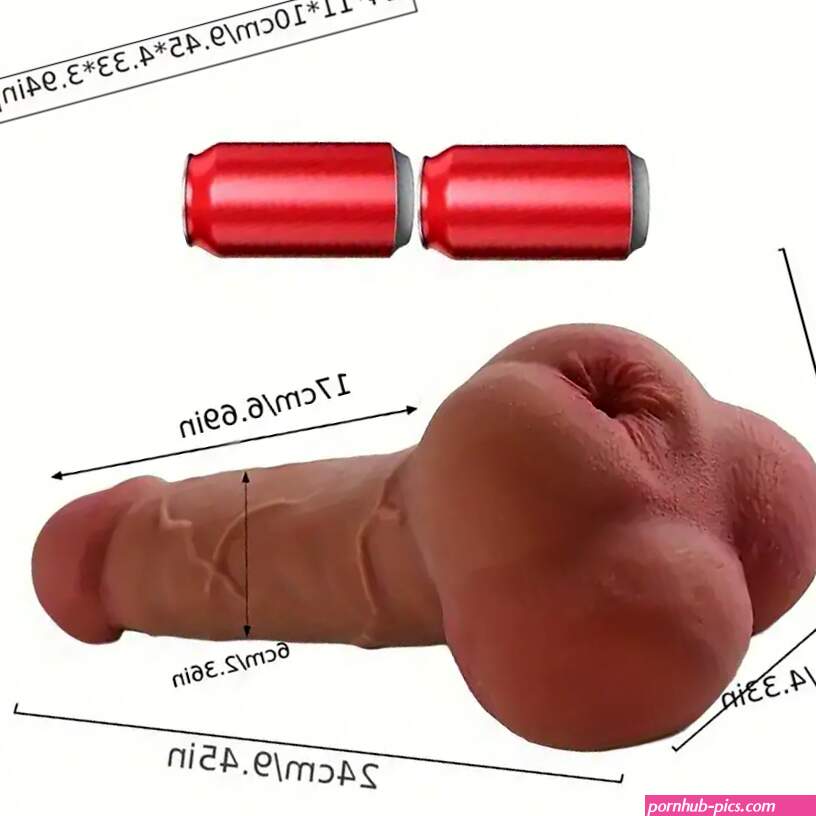 9.45in Premium Silicone Realistic Big Dildo Anal Pocket Pussy For Coup