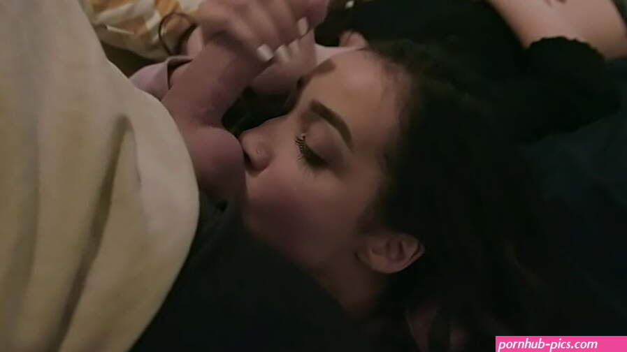 Blowjob under the table dinner