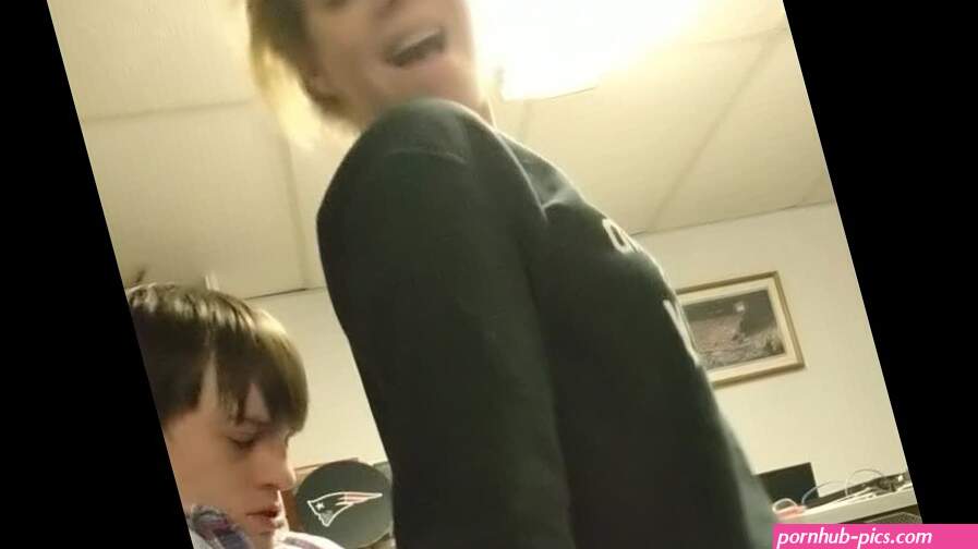Riding on Co-Workers Cock after the Christmas Party