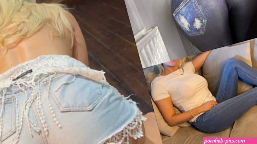 Teasing and Grinding in Denim Jeans Compilation