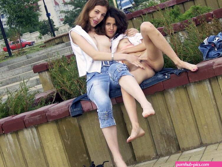 Two lesbians playing with dildo at public places Russian Sexy Girls