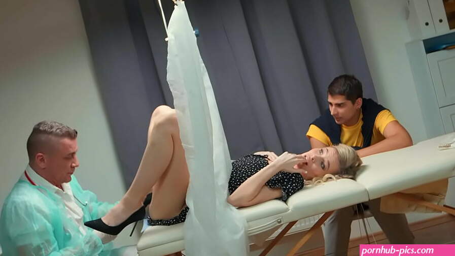 VIP4K. Doctor touched my pussy in clinic. Hot sex with Nela Decker Steve Q