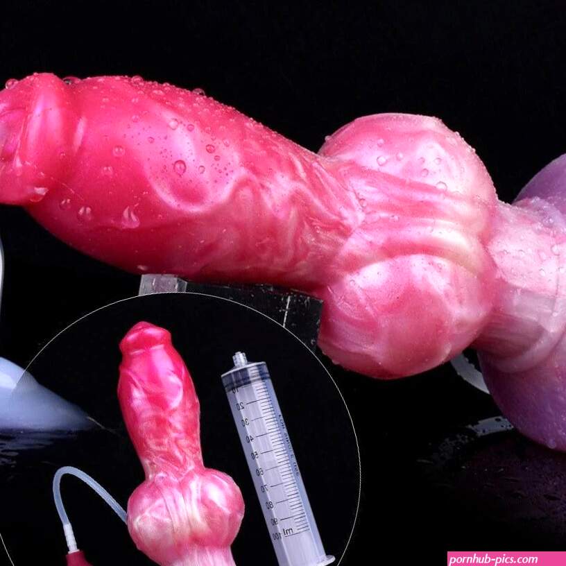 Sifus Squirting Dog Knot Dildo
