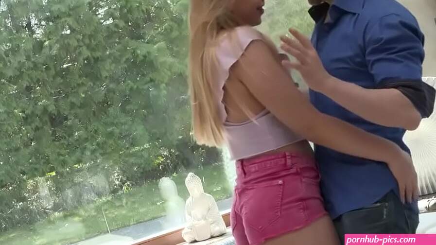 Stepdad fucks stepteen n her friends ass