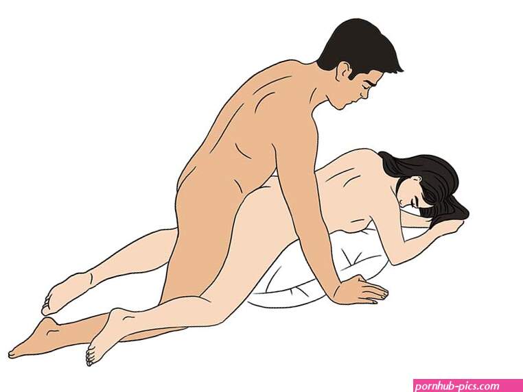 Scorpion Sex Position: Gentle Rear Fucking with a Pillow Perfectly Positioned