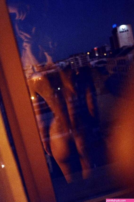 Sexy young woman nude in hotel room analogue film print photo Photography by Edward Olive
