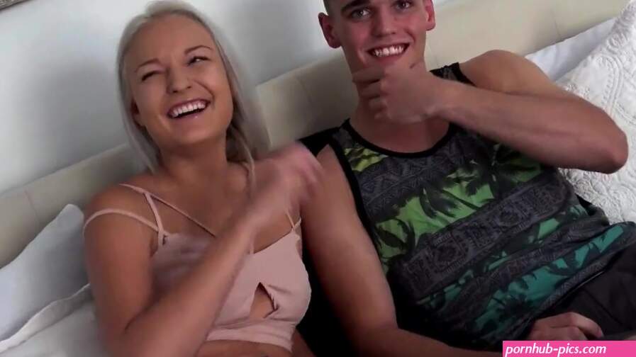 Shy Teen Fucks His Hottest Girl Ever On Camera!