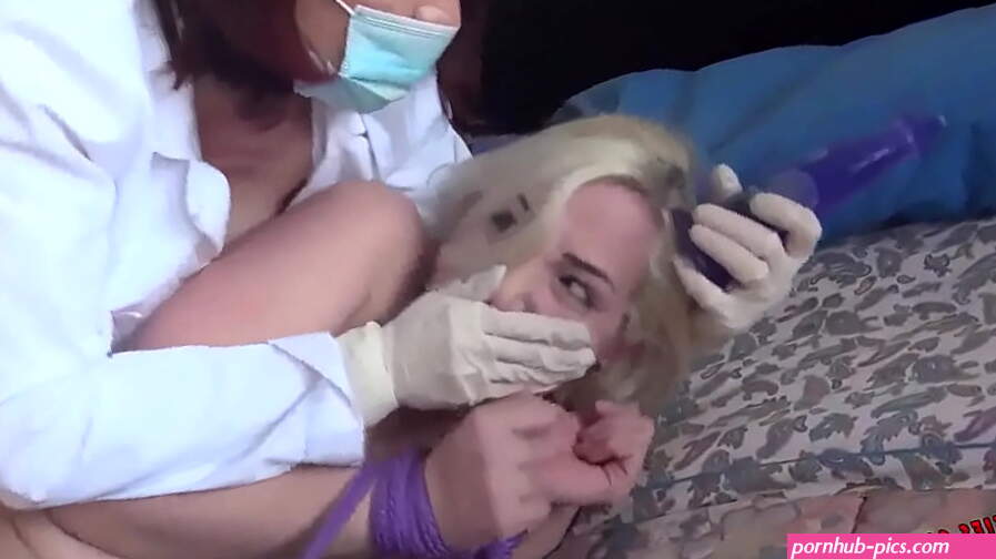 lesbian rough sex between a nurse and her patient in bondage -Trailer