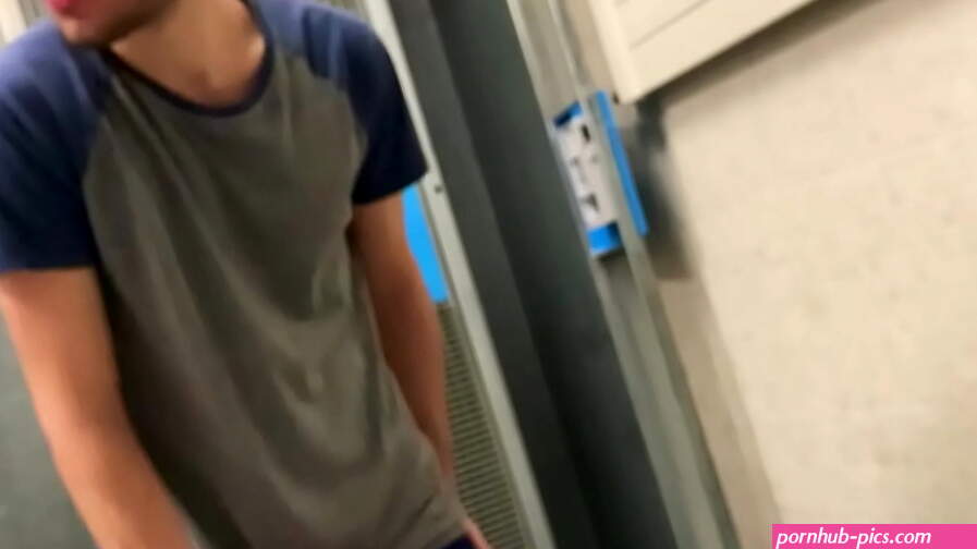 Caught jerking off in the mens locker room