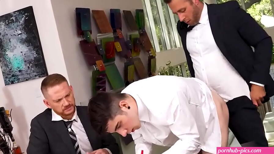Elegant businessmen using Brody as a free fuck toy bareback style It makes the meeting more exciting