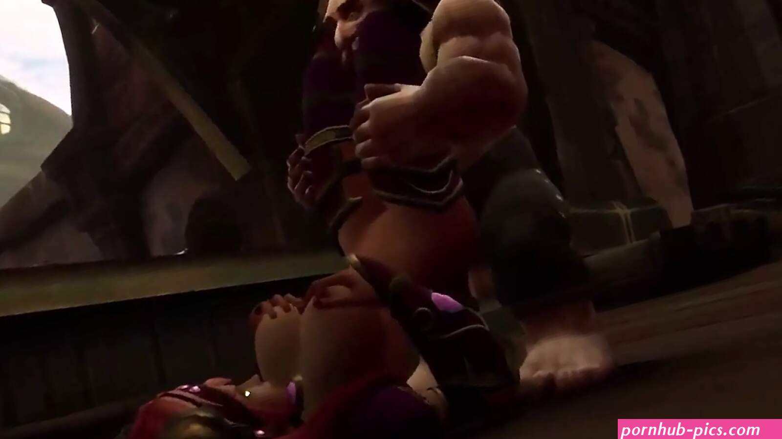 Dwarf Has Fun with an Elf Warcraft Parody feat. Wraith931 by FapHouse
