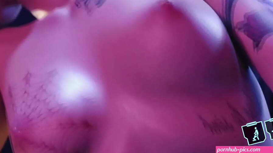 3d Animation sex where sexy naked Judy Alvarez fucking big cock horny Cyberpunk sex PsioSD17