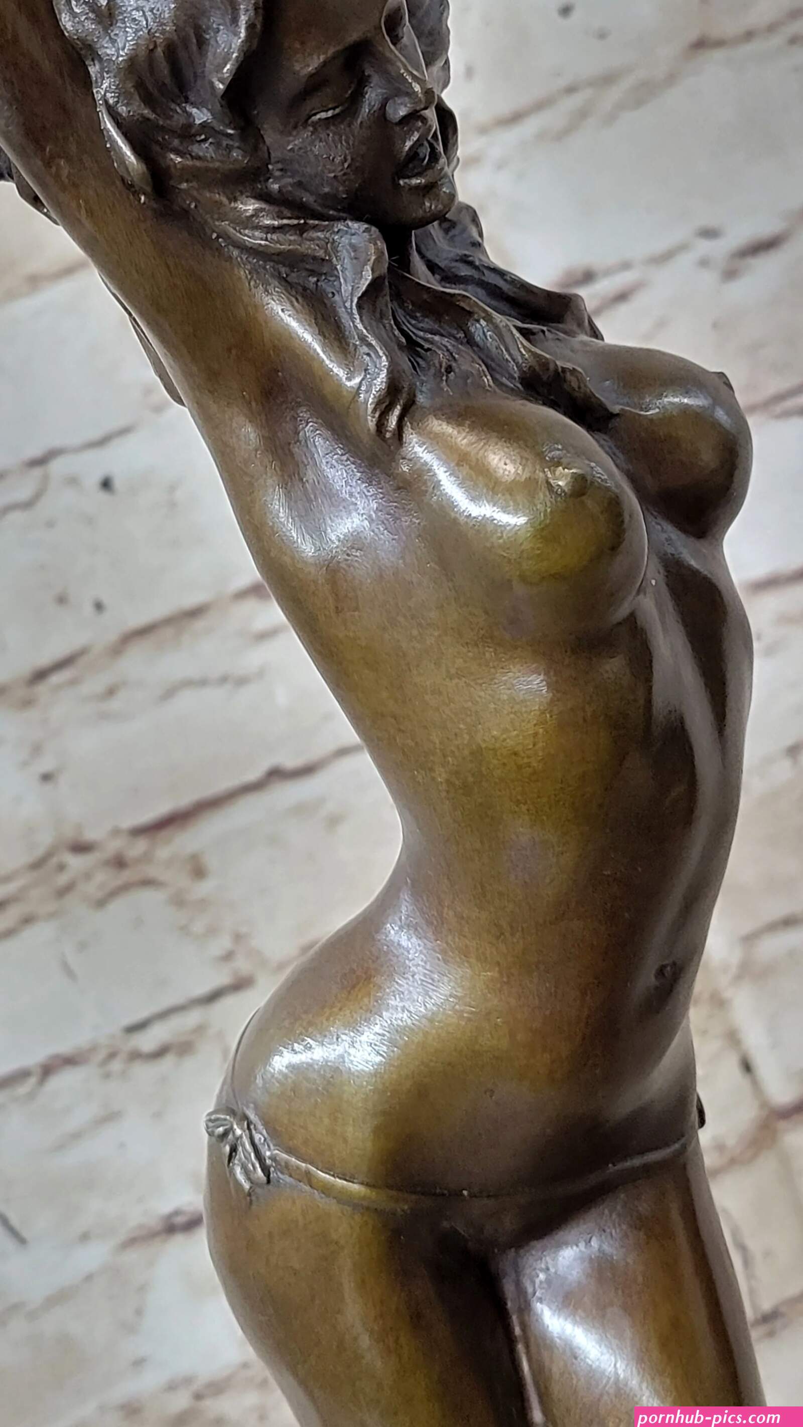 Nude Female Model Sexy Figure Bronze Metal Sculpture Statue Modern Art