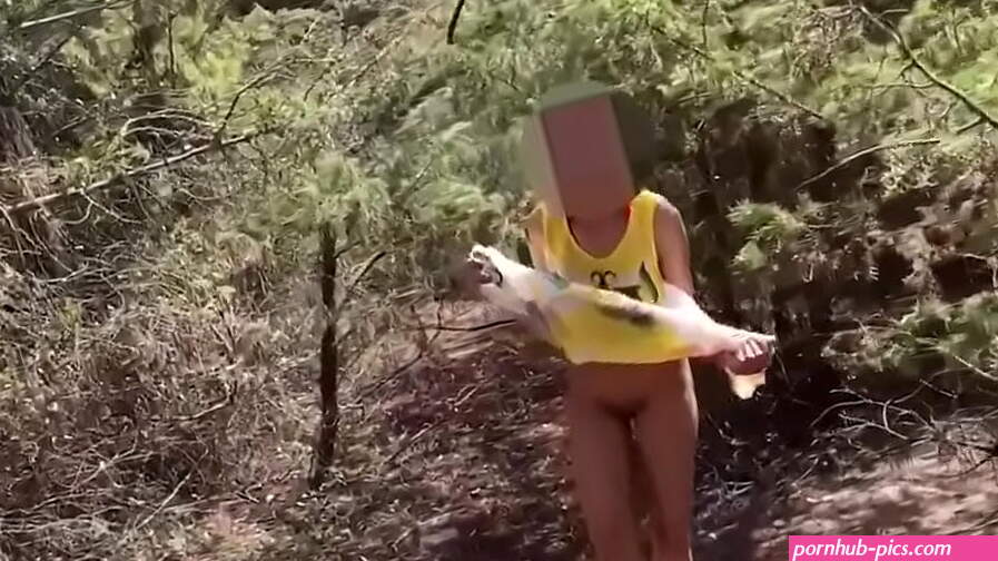 Wife Going Nude Flashing Outdoor Walking Playing In Wild And The Beach