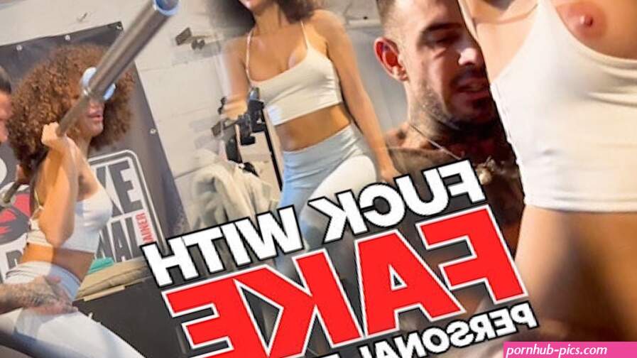 I GET FUCKED IN THE GYM by my PERSONAL TRAINER he fucks me very hard