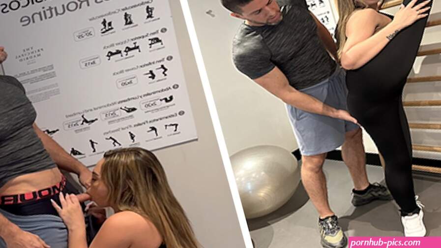 Lucky Gym Personal Trainer Gets to Fuck Mimi Boliviana Hard