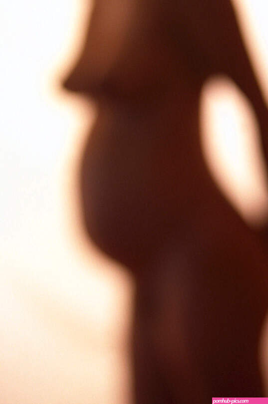Naked pregnant woman