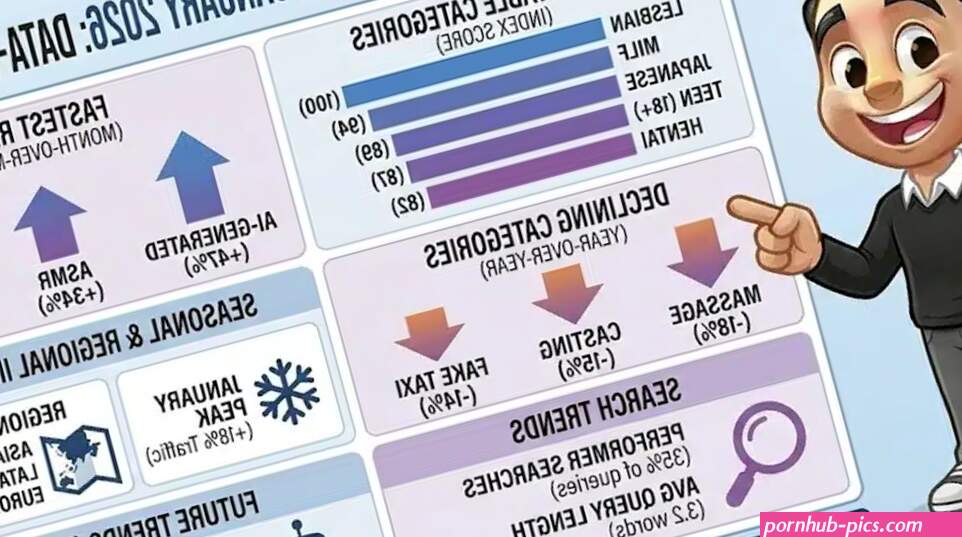 Porn Trends January 2026: Top Categories Rising Data
