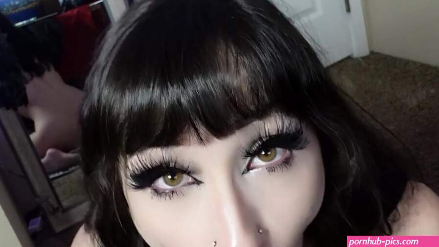 Sloppy BJ with dildo POV