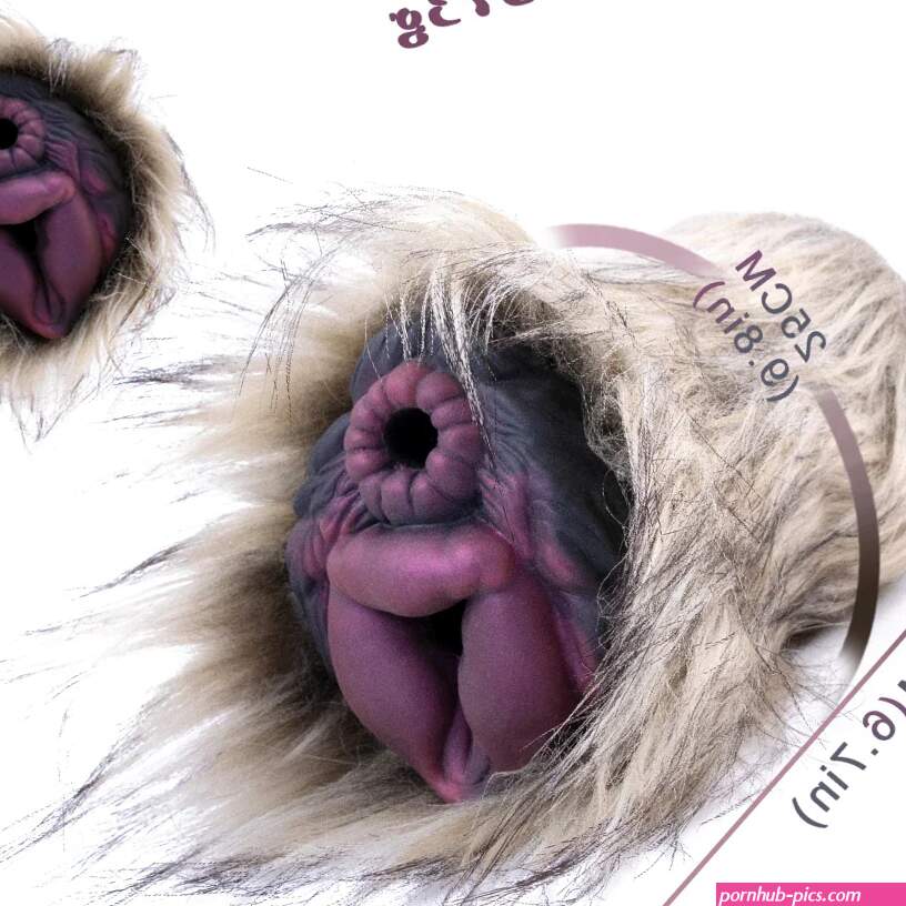 Animal Fur Pocket Pussy Male Masturbator