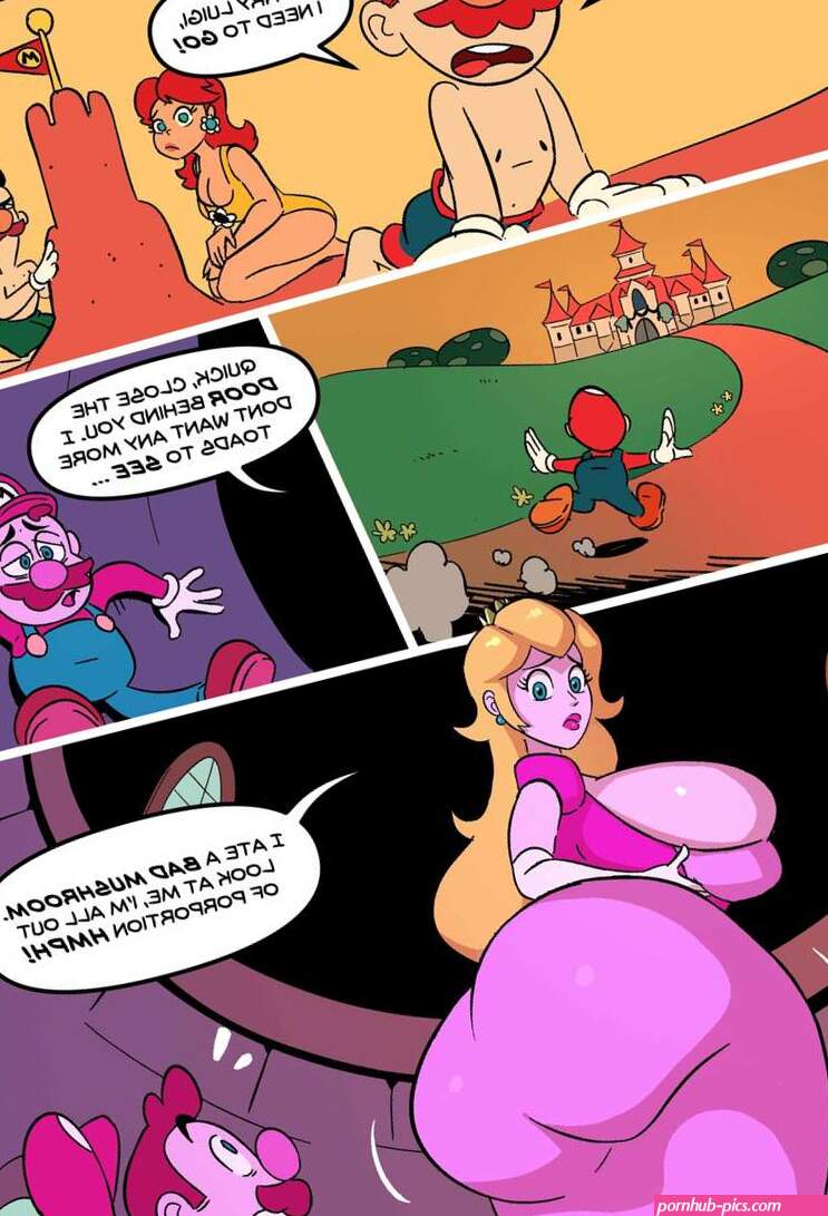 Porn comic Peaches. Chapter 1. Super Mario Bros. EmmaBrave. Sex comic was very horny