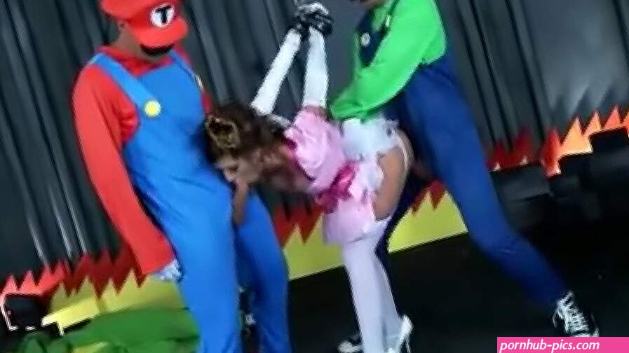 super mario xxx parody brazzers