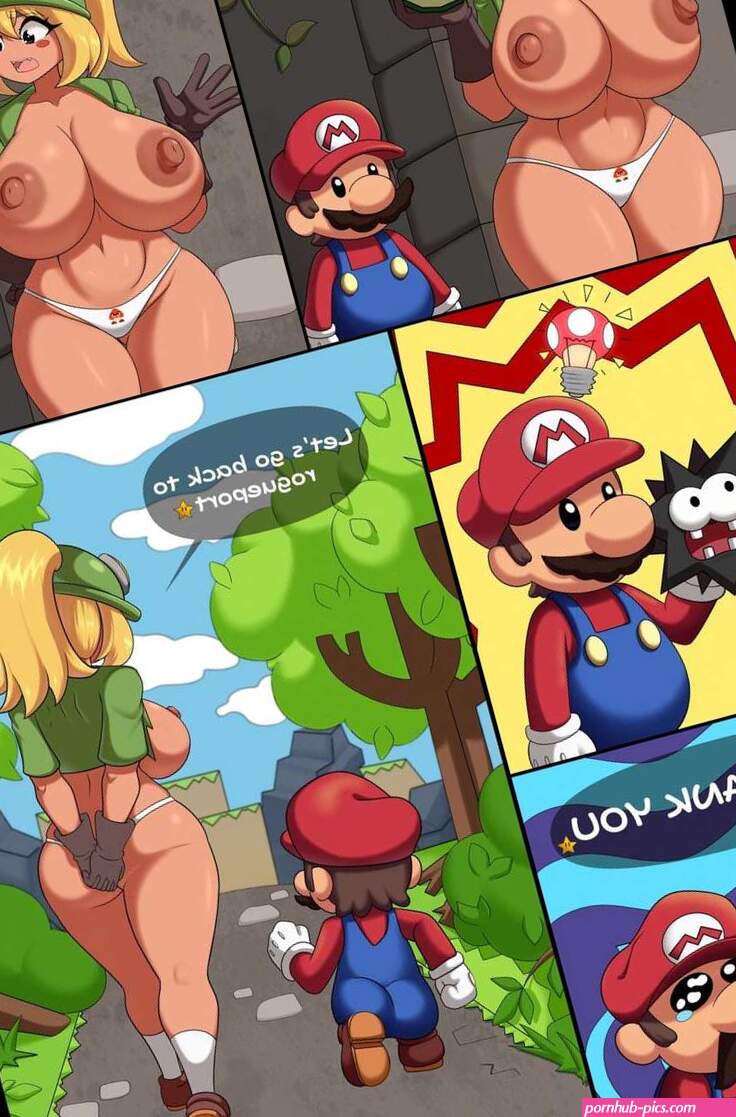 Porn comic Goombella. Super Mario Brothers. Sex comic hot blonde with