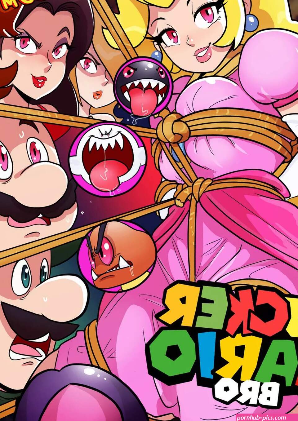 Fucker Mario Bro Super Mario Gansoman